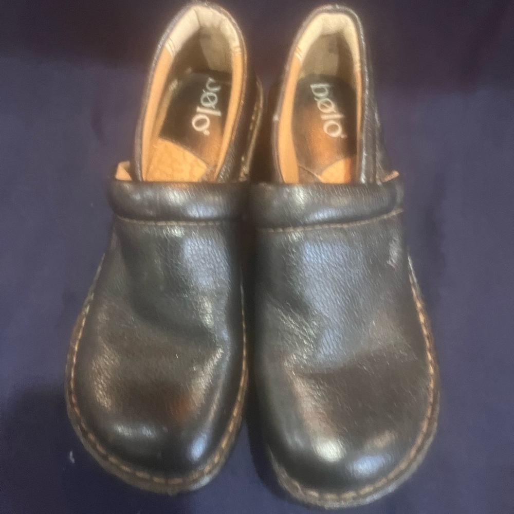 Bolo Women's Black Leather Loafers